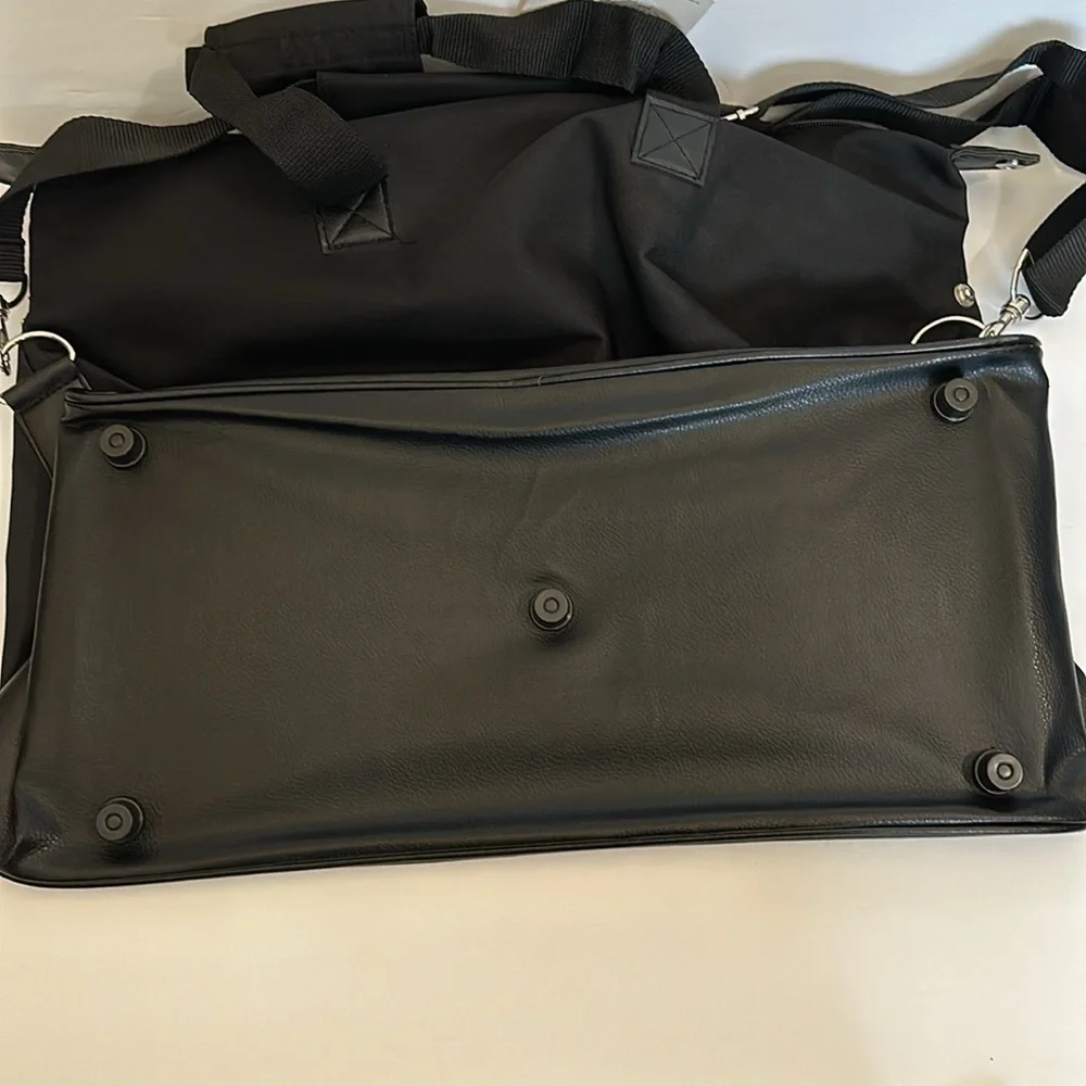 Calvin Klein black Travel Duffle Gym Carry On Bag No Pockets